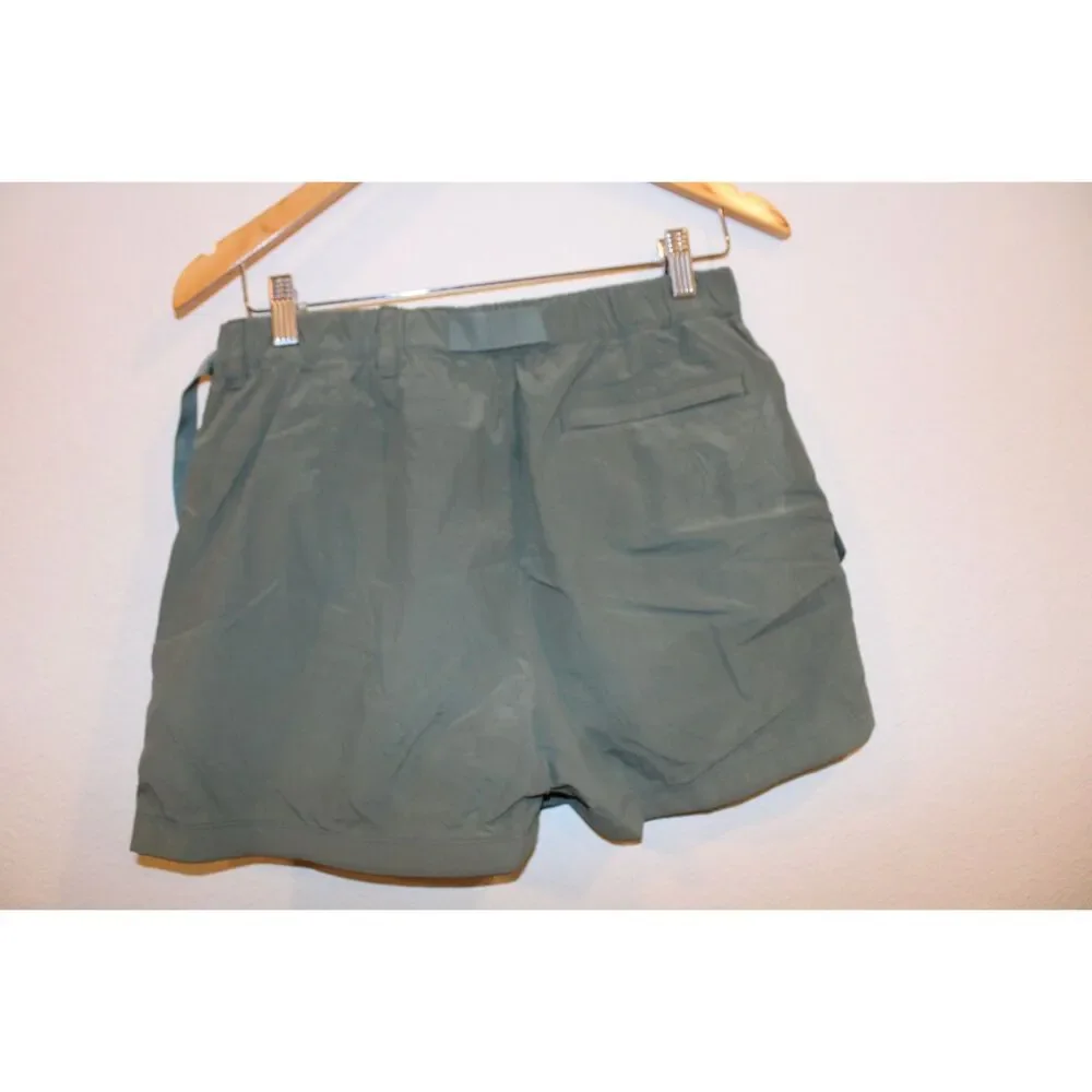 Outdoor Voices grayish green wrap skort shorts size medium